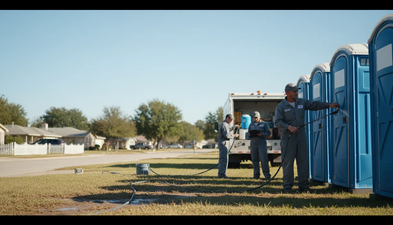 Long-Term Portable Toilet Rental in Talihina, OK near me